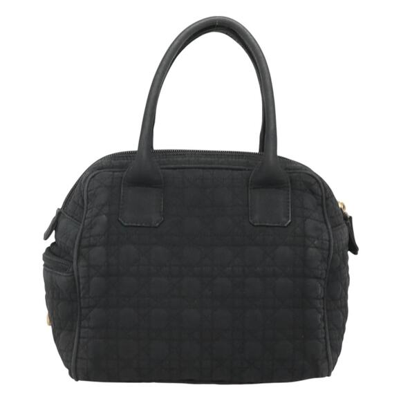 DIOR Canage Hand Bag Nylon Black Gold - Picture 3 of 12